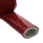 安徽硅胶防火套管 耐高温护套 电线缆绝缘隔热玻璃纤维防火阻燃管