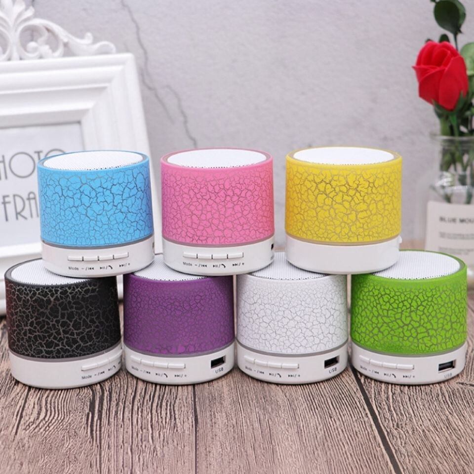 A9 wireless mini Bluetooth speaker new crack Bluetooth speaker led subwoofer USB card music universal