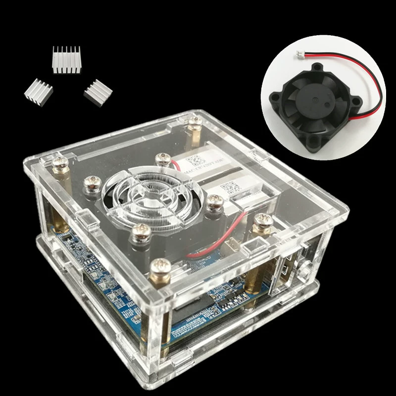 Orange School R1 Plus LTS Development board shell Gigabit Soft Routing Orangepi RK3328 motherboard shell
