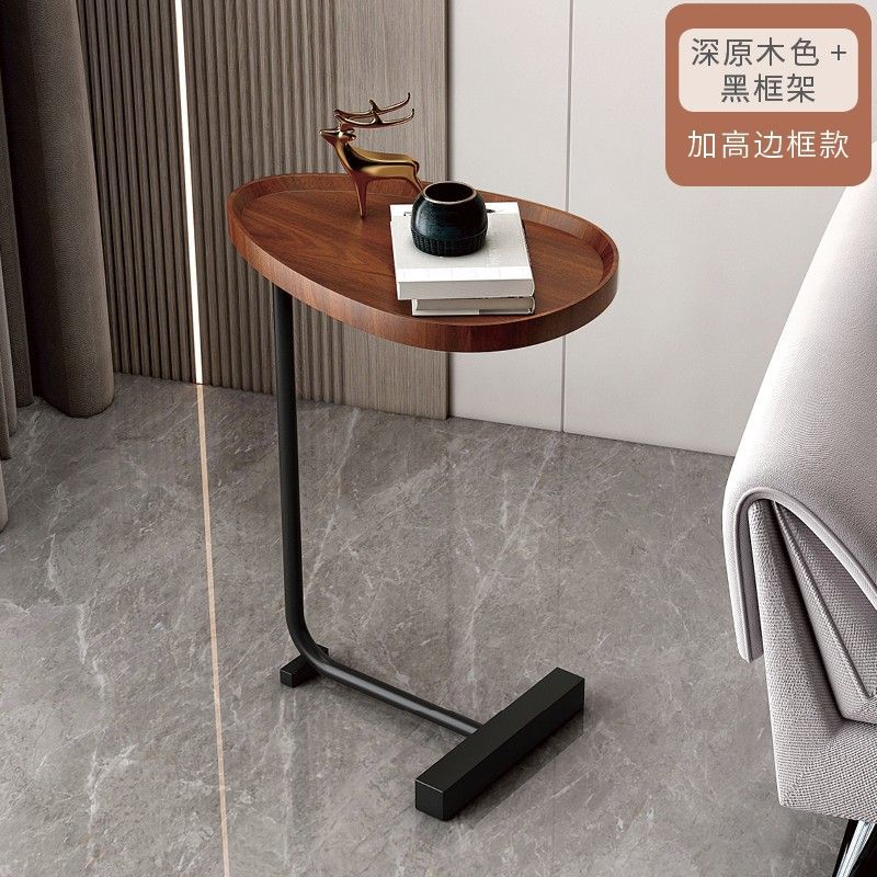 Side Table, Small Coffee Table, Sofa, Side Cabinet, Mobile Minimalist Mini Corner Table, Bedside Table, Small Apartment, Light Luxury Bedside Table