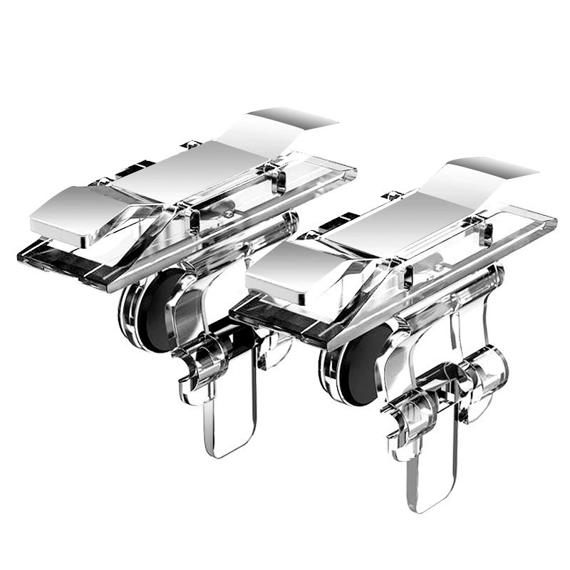 New E9 Alloy Upgraded Hand Tour Chicken Eating Artifact Stimulates Battlefield Mobile Phone to Walk a Pair of Auxiliary Metal Keys