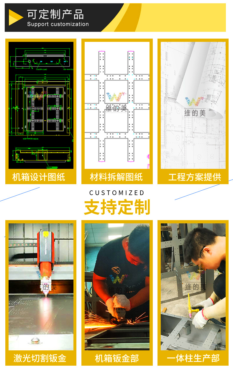 支持定制