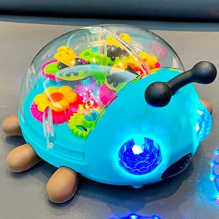Музыкальная световая проекционная игрушка «Жук» для детей 0–3 года