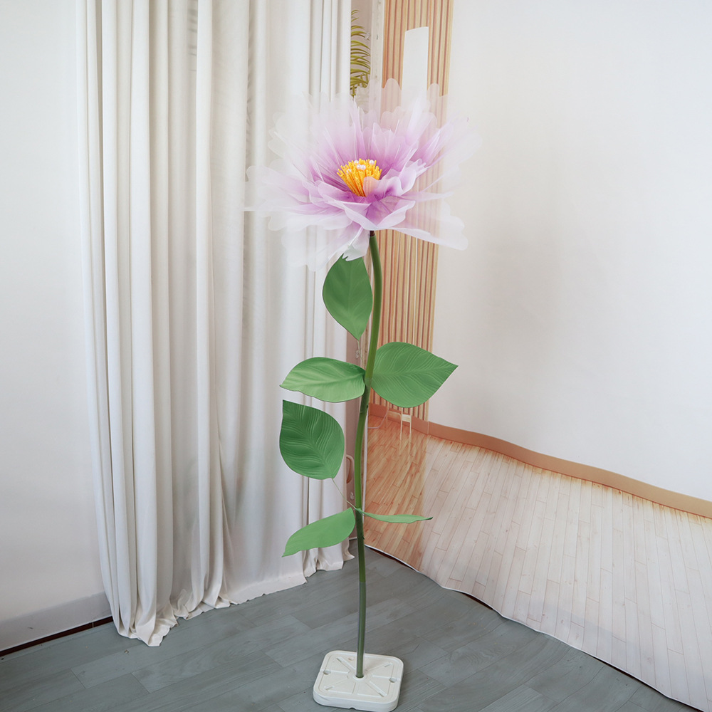 单套仿真纱花户外派对活动橱窗展示拍摄道具大型假花套装现货批发