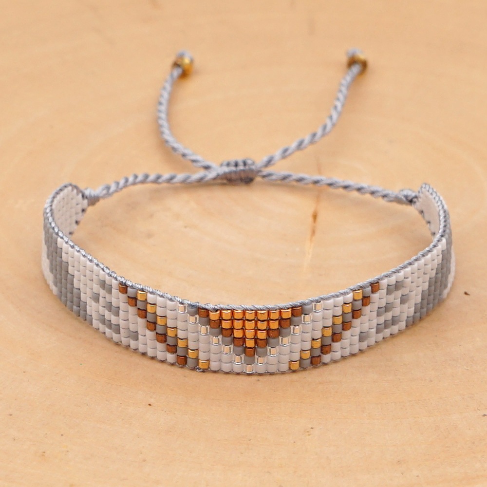 Einfaches Gewebtes Armband Aus Böhmischem Stilelement display picture 5