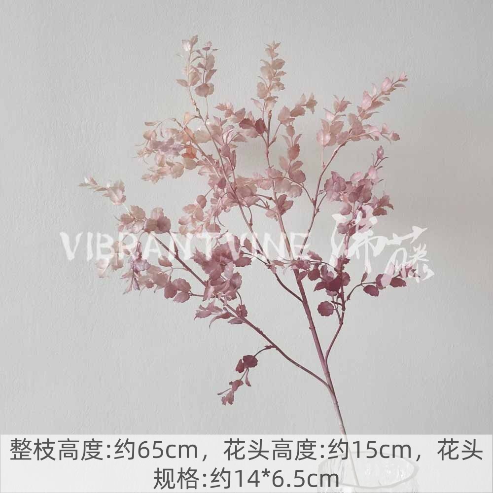 Púrpura de la boda flor artificial salón de bodas Camino de plomo techo arreglo floral Hotel Bienvenido arco piso decorativo flor artificial