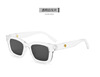 Fashionable trend brand glasses solar-powered suitable for men and women, sunglasses, wholesale, 2 carat, internet celebrity