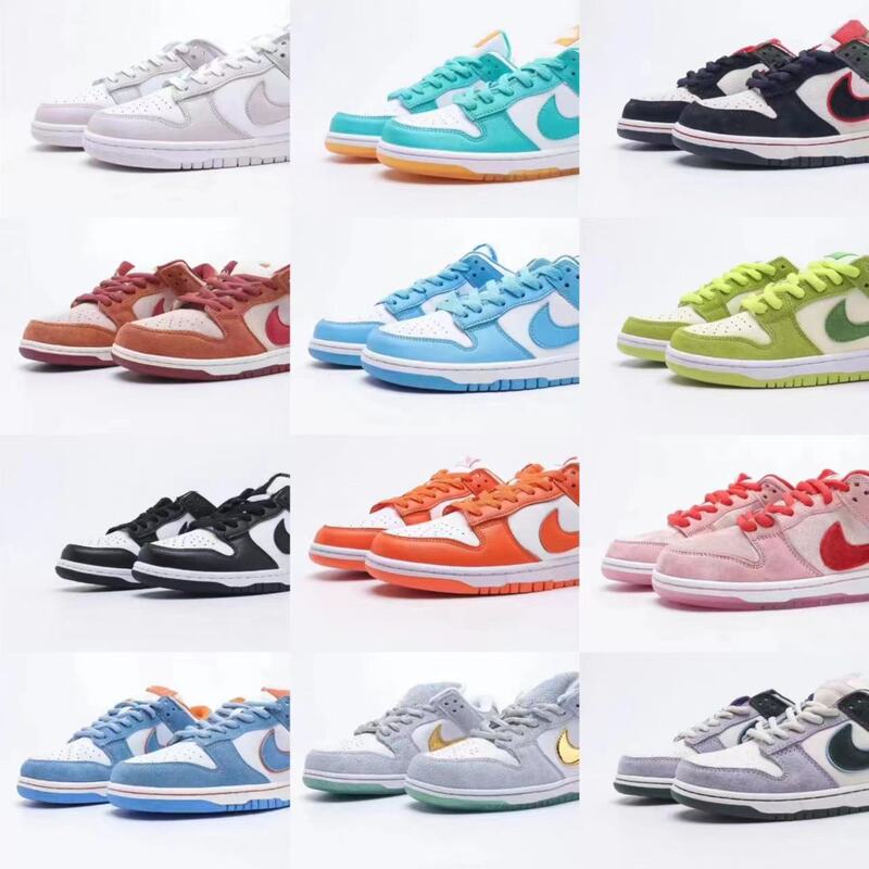 Putian Black and White Panda Sb Low-Top North Carolina Blue Valentine's Day Cherry Blossom Pink Navy Blue Men's and Women's Casual Sports Shoes Putian Black and White Panda Sb Low-Top North Carolina Blue Valentine's Day Cherry Blossom Pink Navy Blue Men's and Women's Casual Sports Shoes