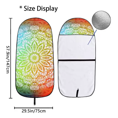 Geometric Seat Towel Cover Universal seat cover - qctj653-75x150