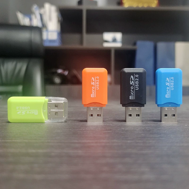 Считыватель TF-карты Bingshuang с высокой скоростью USB2.0 подходит для мини TF памяти Microsd
