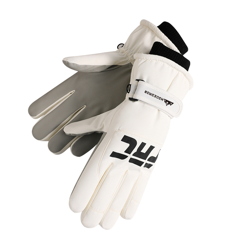 Winter Ski Gloves For Men And Women, Outdoor Riding, Fleece-Lined, Thickened, Windproof, Water-Resistant, Warm, Cold-Proof, Touchscreen, Couple Style_desvips.com