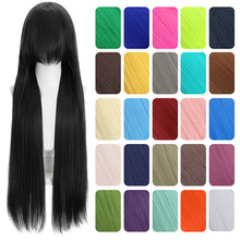 cos�ٷ� cosplay����100CM����ë�����ͳ�ֱ��ɫ��ٷ���ë������