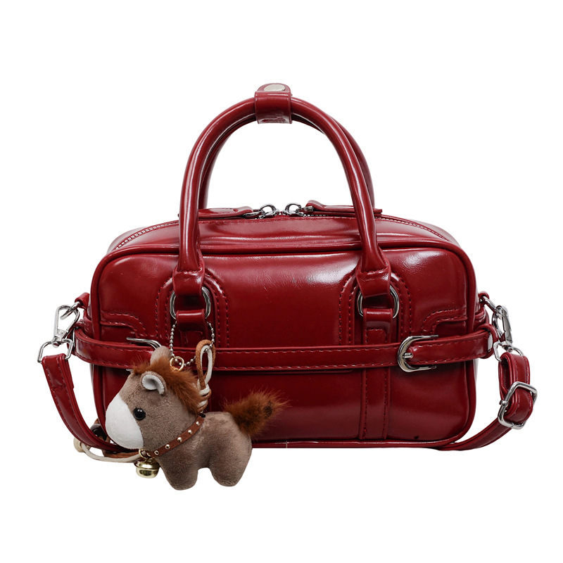 Retro Women's Small Square Handbag Casual Versatile Crossbody Bag_voghion.com
