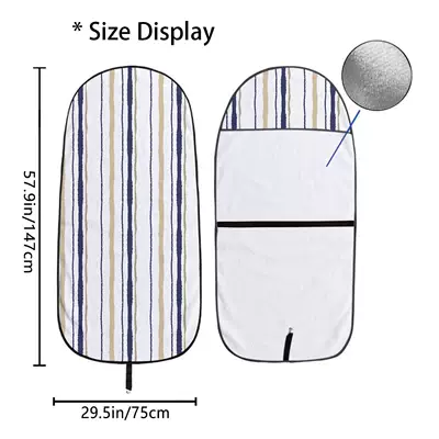 exercise, universal for all seasons, Universal seat cover - sfht3408-75x150