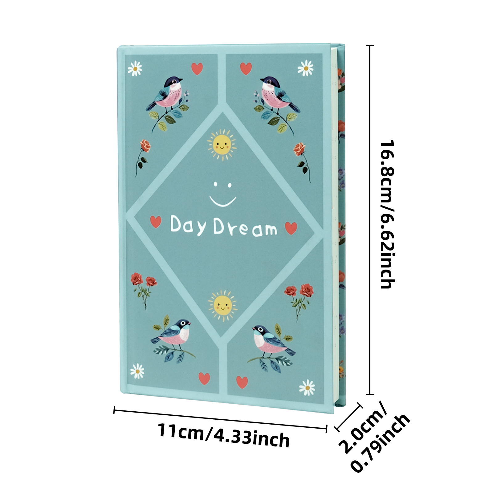 Creative Fresh Colour Dreamland Series Portable Diary Notebook_voghion.com