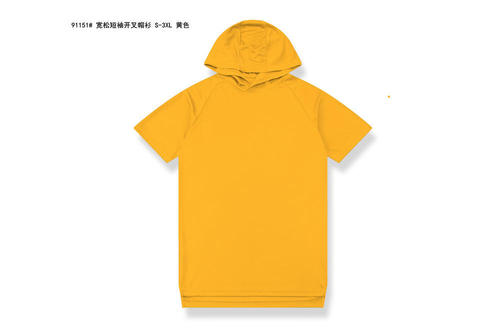Short-sleeve fitness hooded men's sleeveless summer sports top running quick-dry jacket loose basketball training t-shirt