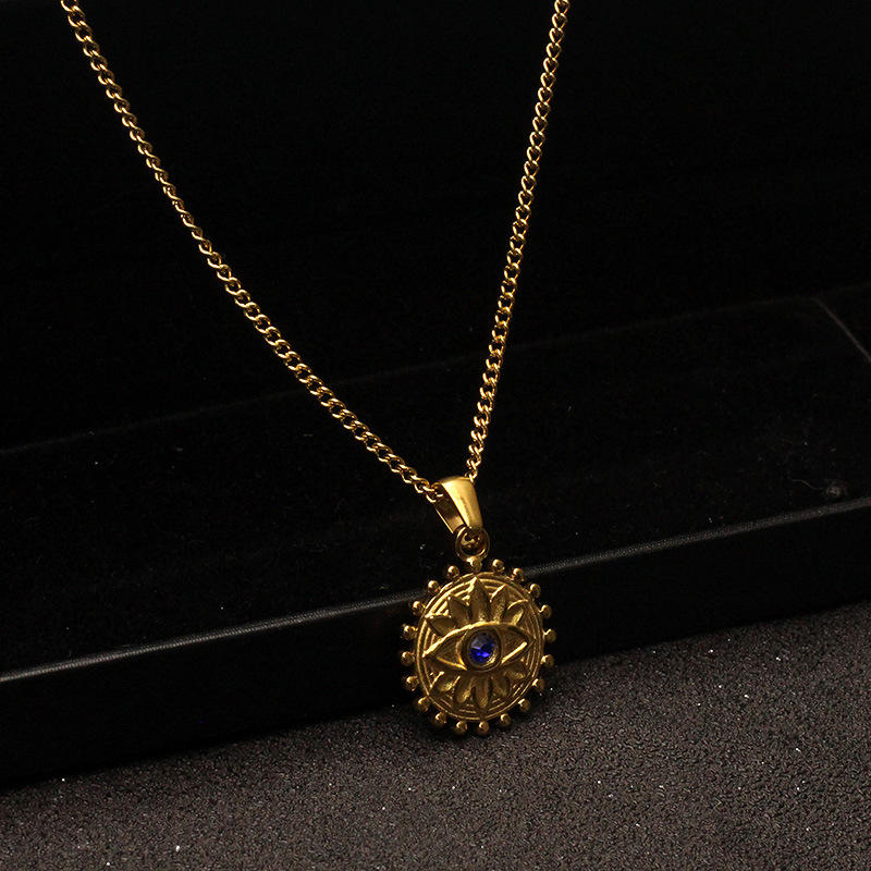 Daily Occasion 1 Piece 304 Stainless Steel Devil's Eye Pendant