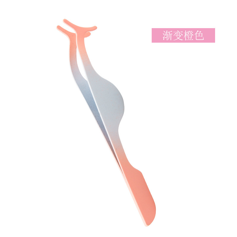 Suministro directo de fábrica rizador de pestañas ayuda de pestañas falsas pinzas de pestañas anti-sacudida de mano arco clip cosmético