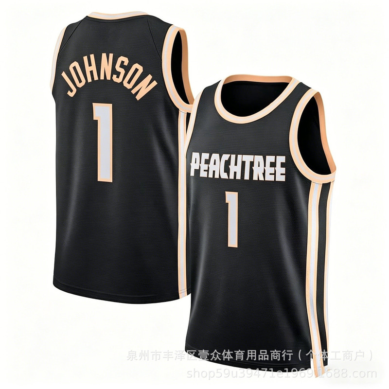 26Th Season Hawks City Heat-Pressed Version No. 1 Johnson No. 0 Dennis No. 3 Mccollum Sports Jersey 26Th Season Hawks City Heat-Pressed Version No. 1 Johnson No. 0 Dennis No. 3 Mccollum Sports Jersey