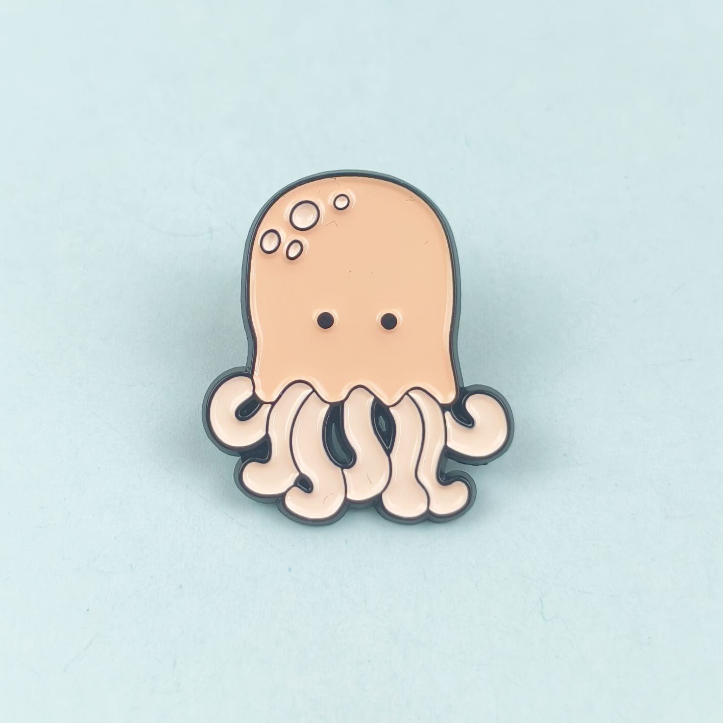 Insignia creativa de animales marinos Dibujos animados linda forma regalo joyería broche transfronterizo ins metal ropa collar