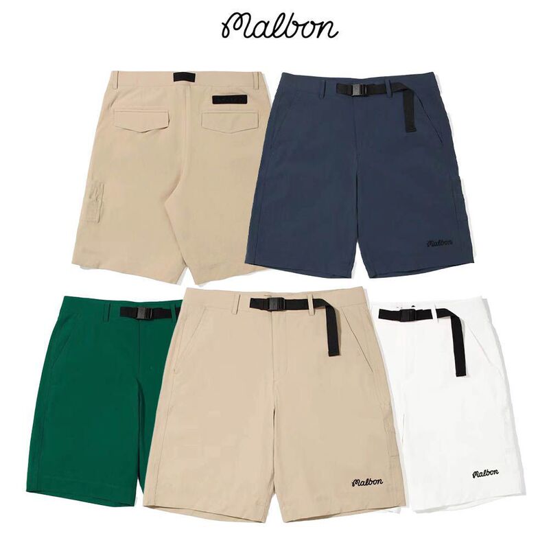 25 New Korean Golf Men's Shorts Quick-Drying Breathable Sports Pants Casual Five-Point Pants White Khaki 25 New Korean Golf Men's Shorts Quick-Drying Breathable Sports Pants Casual Five-Point Pants White Khaki