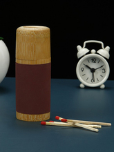 ✅怀旧老式竹木防潮万次火柴盒礼品盒童年玩具创意精典复古火柴盒