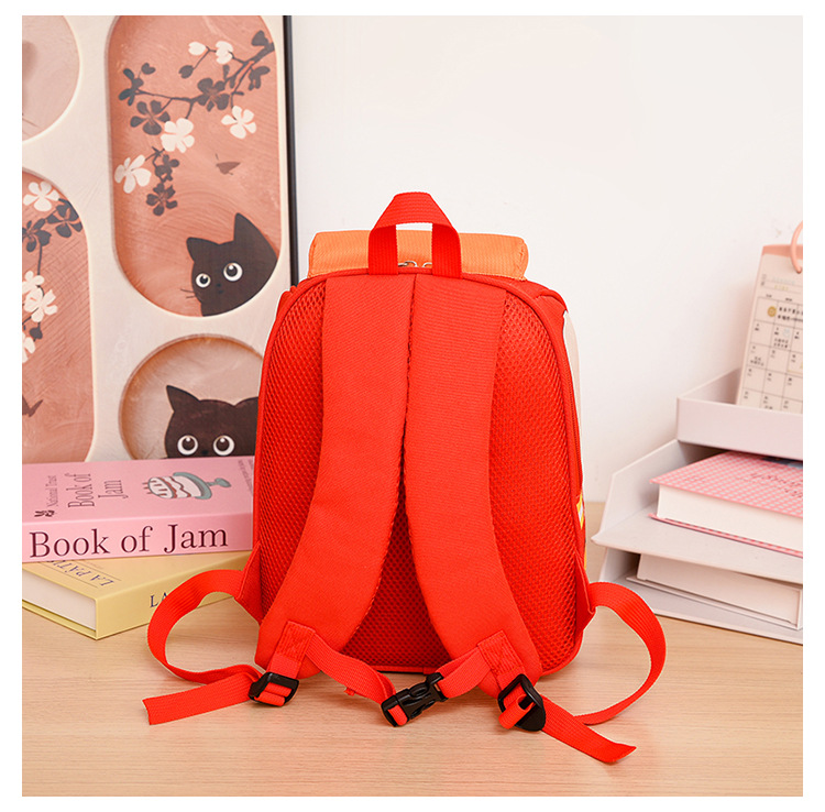 Unisexo Grande Nylon Dibujos Animados Lindo Cuadrado Cremallera Mochila Con Cremallera display picture 24