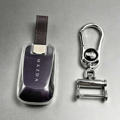 Car key bag – cover with buckle - mazda-g-model-transparent-metal-buckle