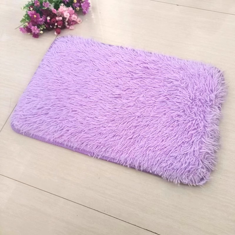 Cross-border Nórdico ins grueso alfombra de pelo larga sala de estar estofada alfombra habitación doméstica mantas al lado de la cama mantas antisucias