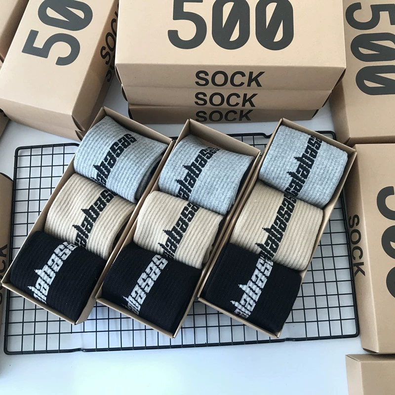 Подарочная коробка спортивной носки Kanye 500 Tide 700 Tide 700 Lafayette, средние хлопковые носки