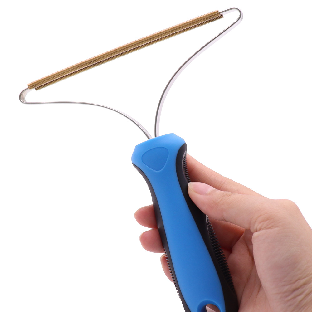 Cepillo de pelo de gato Cepillo de eliminación de pelo de mascotas Limpiador de pelo de mascotas Suministros de limpieza Raspador de alfombras