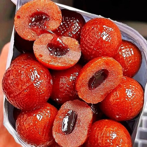 Explosive Cherry Jellied Candies 105g Independent Packaging Filled Cherry Balls Candied Snacks Appetizer