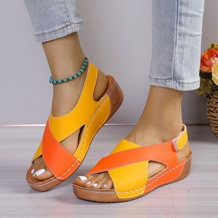 Summer universal beach sandals platform for leisure open toe