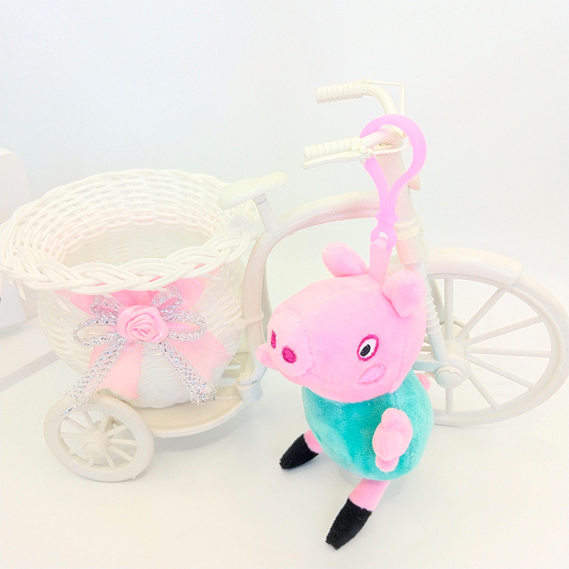 TikTok Pig 인형 봉제 인형 Paige 인형 4 인 가족을위한 대형 조지 인형 봉제 인형