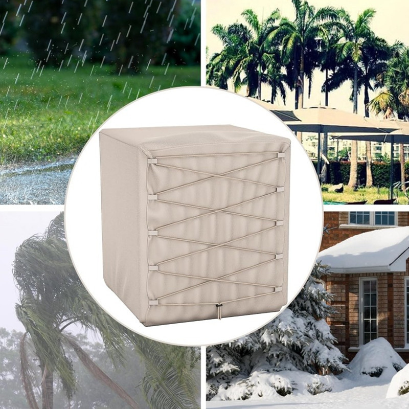 Amazon Outdoor Air Conditioning Cover for External Windows Outdoor Air Conditioning Enclosure Cover Dustproof Waterproof Sunscreen XM803