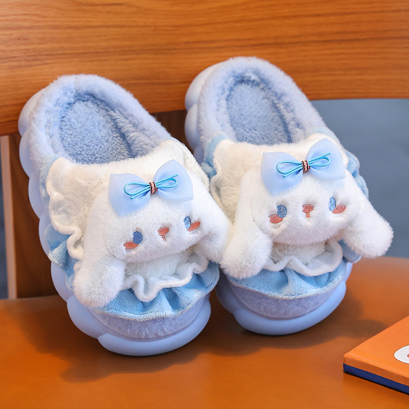 Otoño e Invierno de los nuevos niños Zapatillas de algodón niños y niñas de Interior de dibujos animados lindo niñas zapatillas bebé infantil Zapatillas de algodón