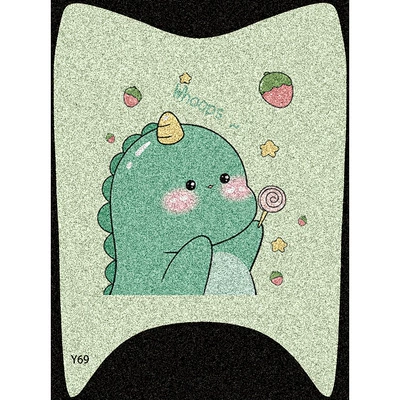 Electric vehicle foot mat — Suitable for Yadi Maimang H Cute - candy-dinosaur