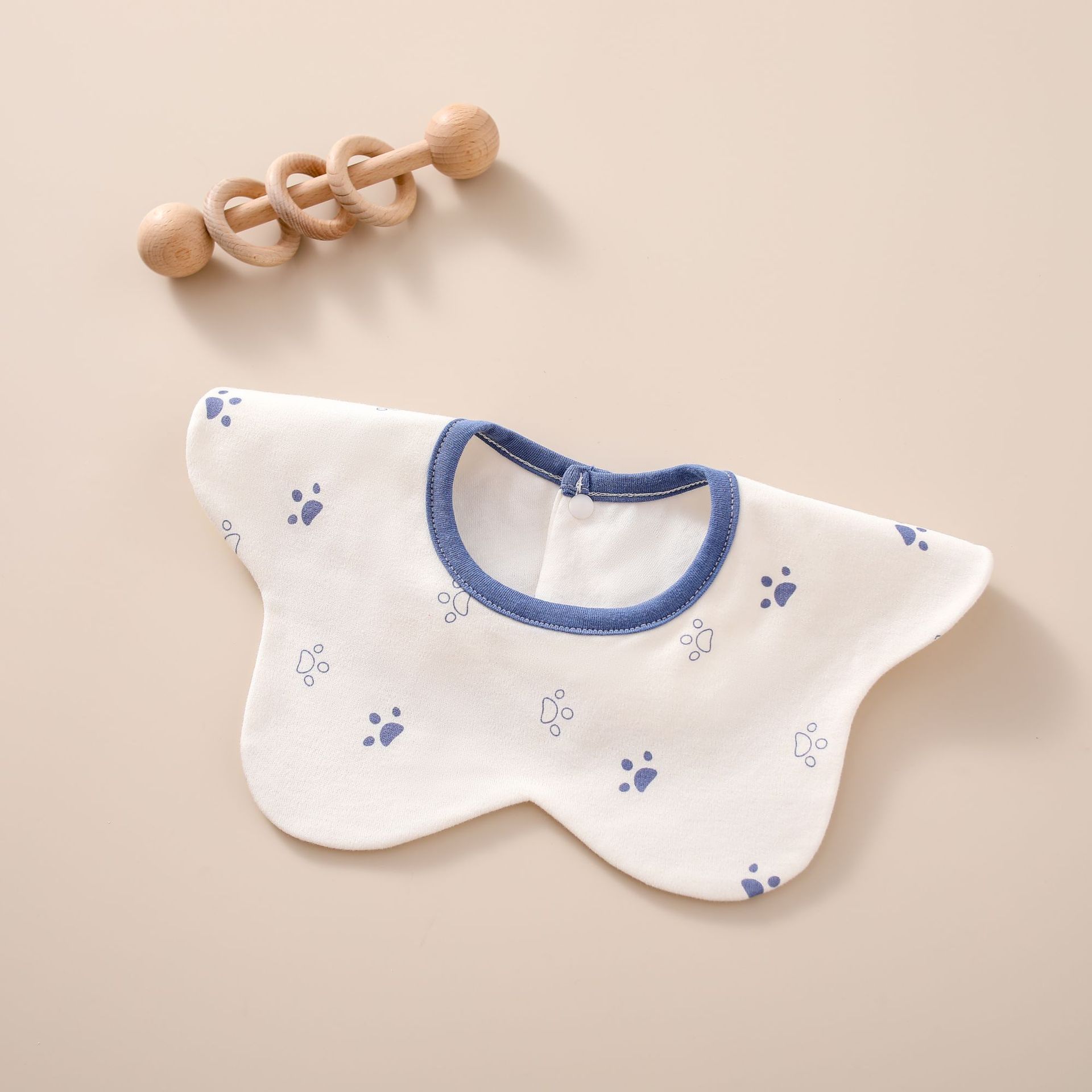 Small paw print saliva towel (1 pack)