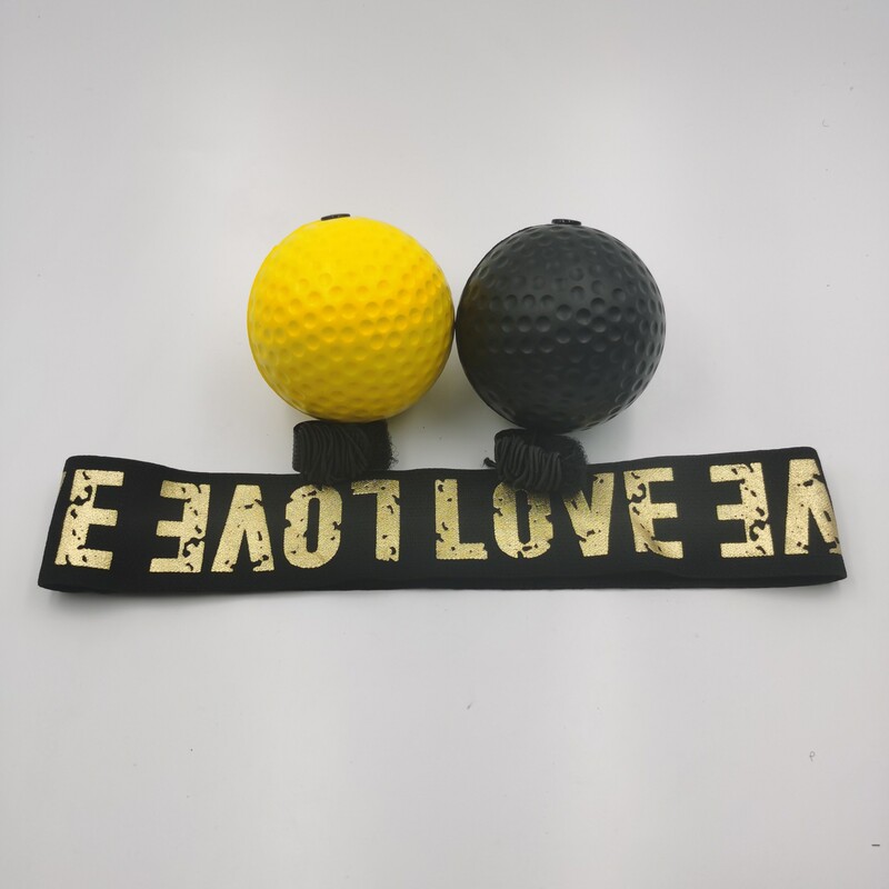 スポットpu発泡ボールゴムボール頭装着式ボクシングスピードボール反応トレーニングボールボクシングボール糸通しテニス|undefined