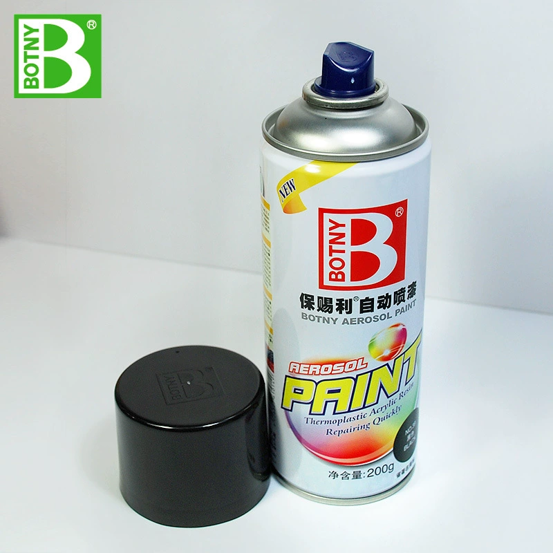 Botny авто-аэрозольная краска велосипед мотоцикл краска ремонт цвет мебель ручная аэрозольная краска белый черный