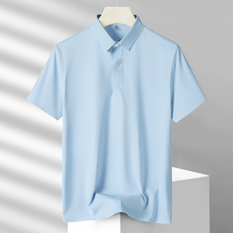 Nuevos productos de verano de alta gama sin marcas polo camisa de manga corta 2505 polo