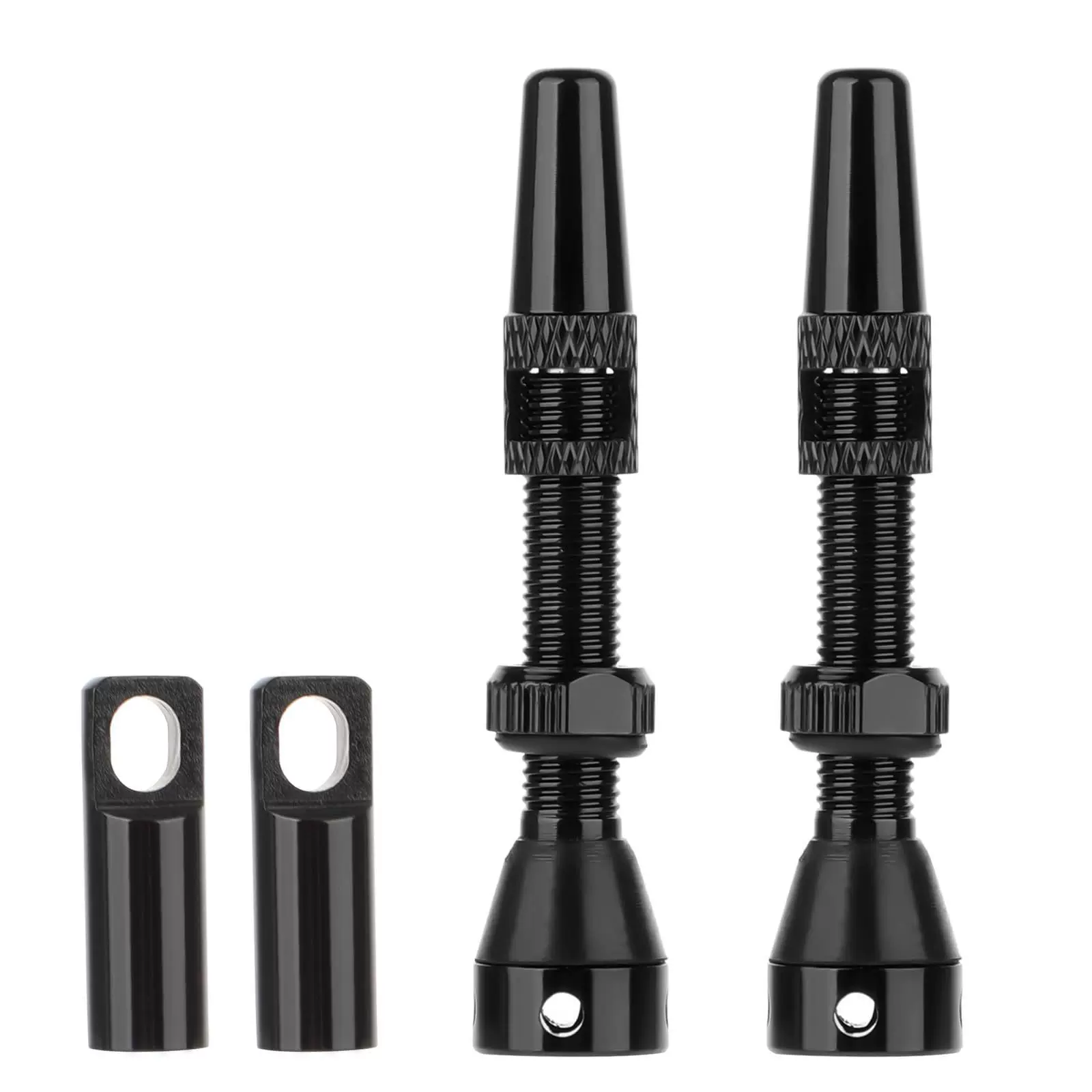 自行车真空气嘴2个一套带阀芯拆卸工具防补胎液倒流cnc轮胎气门嘴