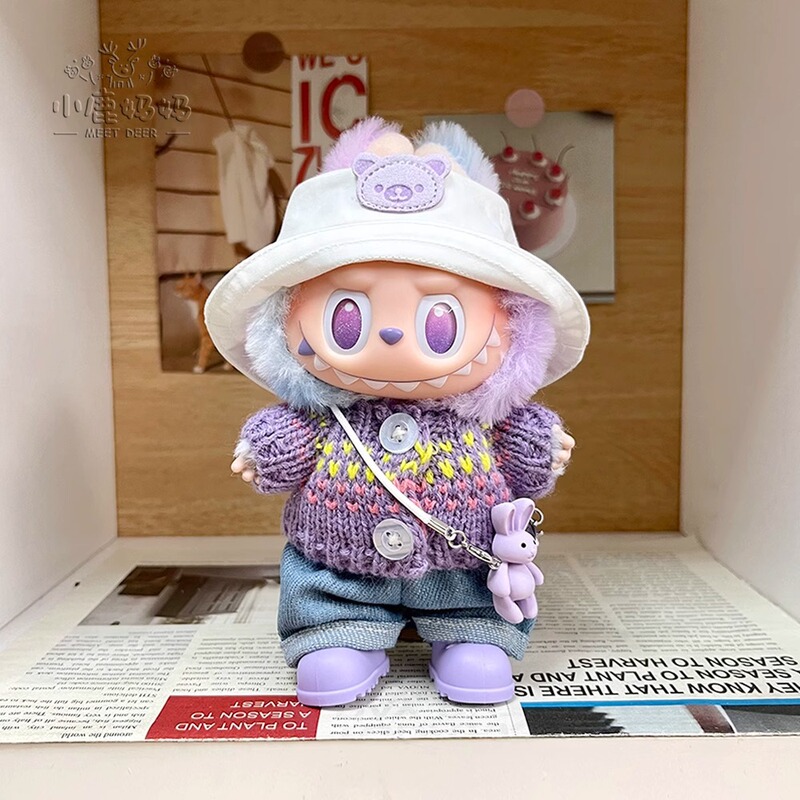 【仅售娃衣】crybaby娃衣眼泪工厂哭娃毛衣搪胶可爱衣服配饰|undefined