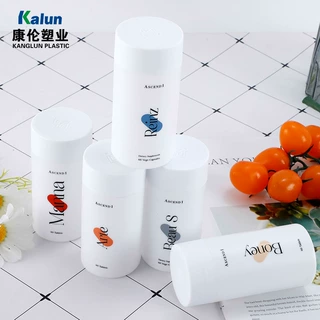 厂家医药包装彩色拧盖翻盖150ml保健品瓶hdpe胶囊钙片瓶药品瓶