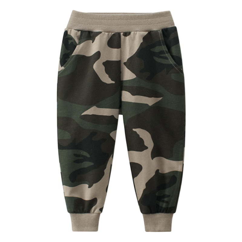 27kids marca ropa para niños pantalones para niños 2024 otoño nuevo estilo pantalones deportivos para niños pantalones de camuflaje