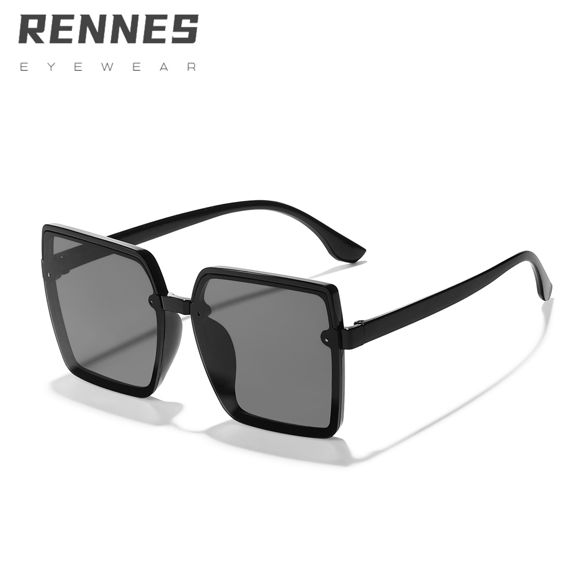 Gafas de Sol de Marco grande de Europa y América 2022 nueva moda UV a prueba de cara gafas pequeñas celebridad de Internet mismo estilo 90936