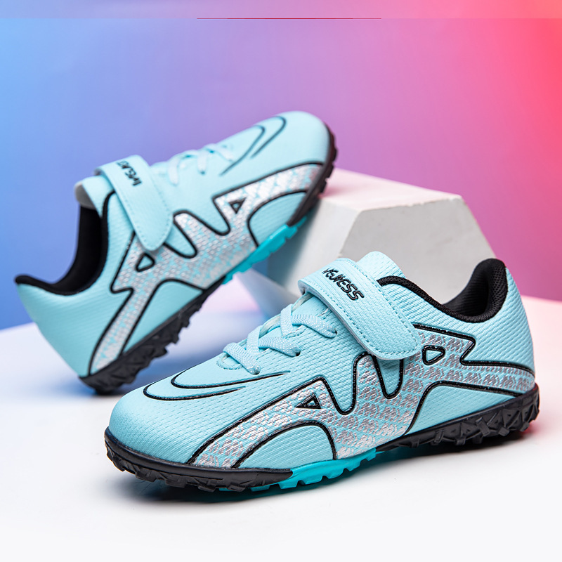 Calcio per bambini tf unghie rotte Velcro erba artificiale leggera allenamento competizione per uomini e donne_voghion.com