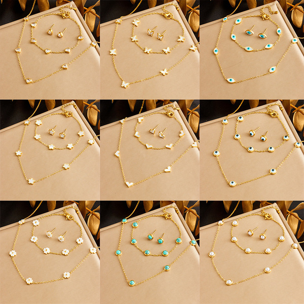 Fashionable retro turquoise accessories