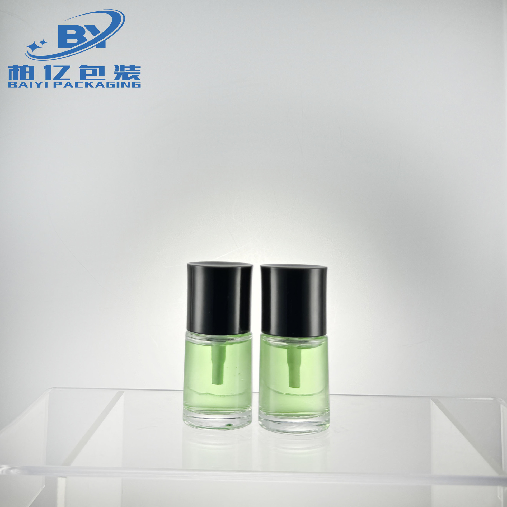 现货30ml直圆粉底液瓶按压精华液原液乳液分装玻璃包材批发