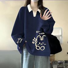2025�¿���ʽС�����г���ײɫpolo�쳤������Ů����ins��������